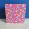 Dark Pink Happy Birthday Card