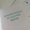New Baby Card, Inside Card