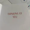 Thinking Of You Card, Inside Card