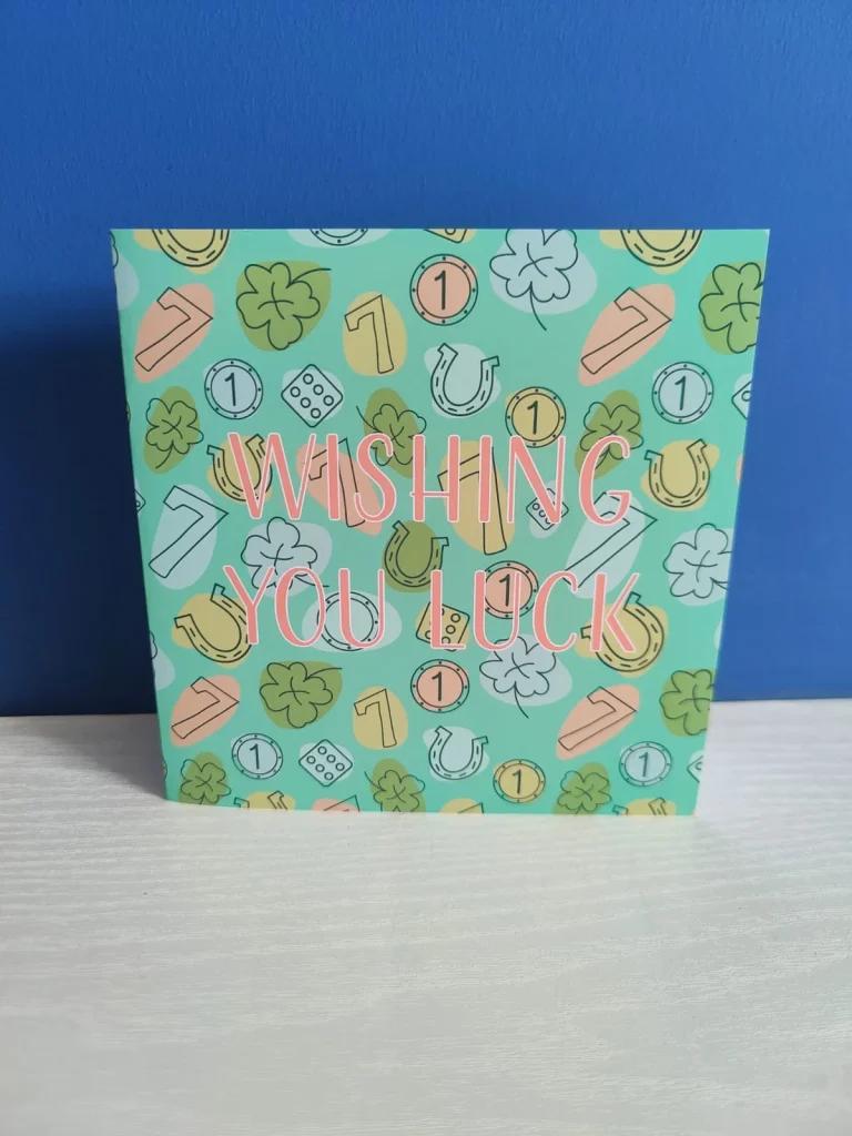 Wishing You Luck Card