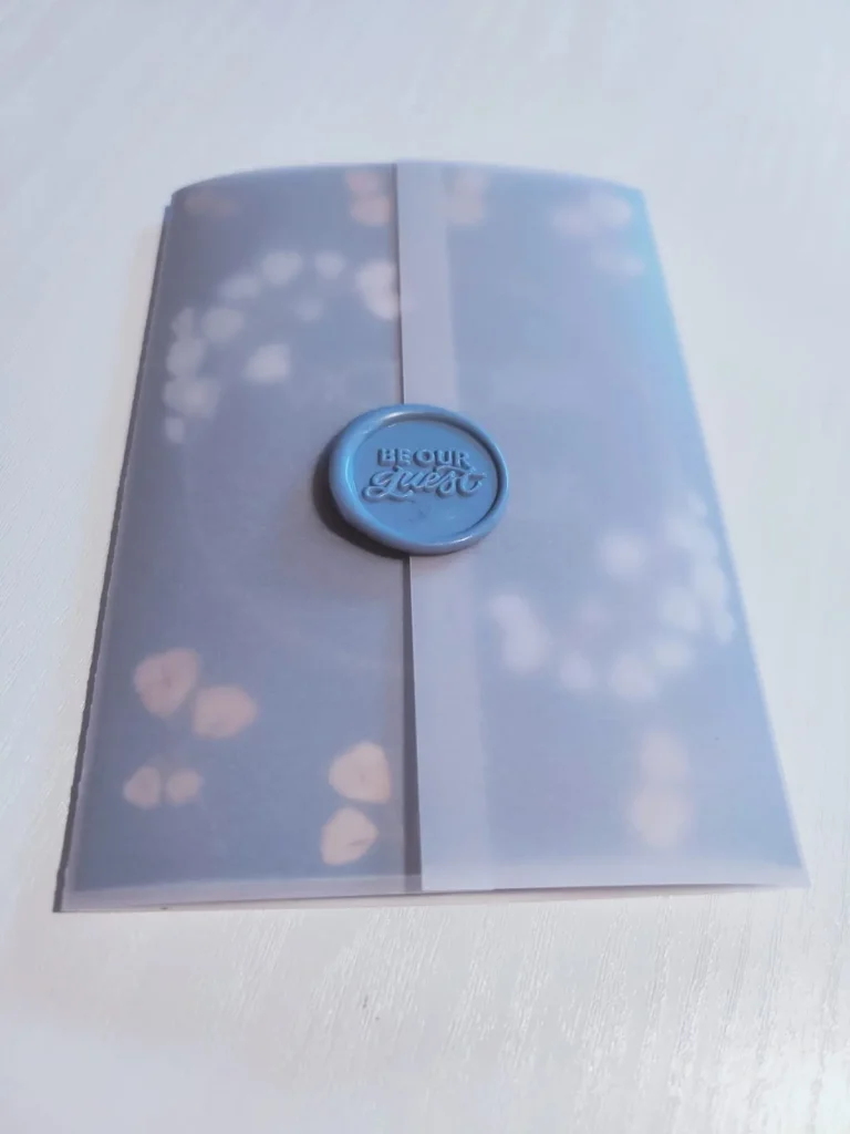 Killen Wedding - Vellum Wrap with Wax Seal