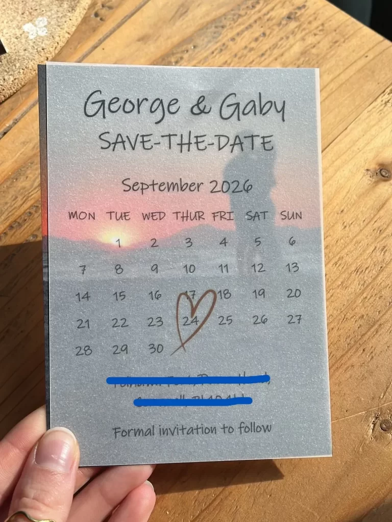 Robertson Wedding - Save the Dates