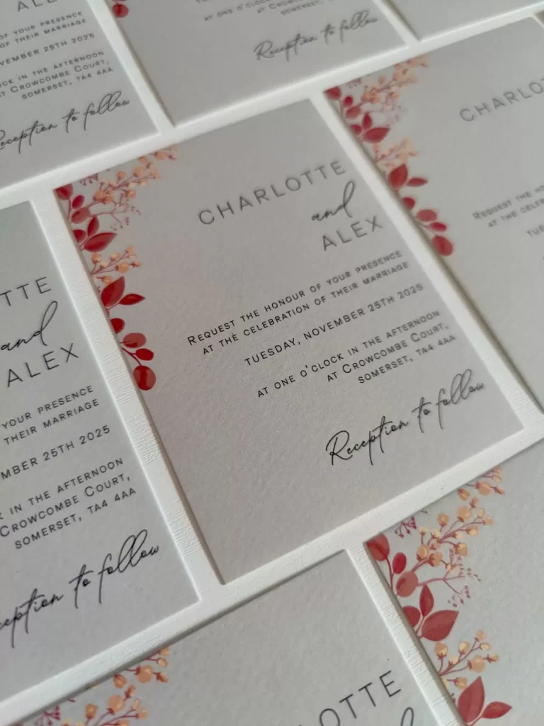Hayden Wedding, Invitation Suite, Day Invitation, Image 3